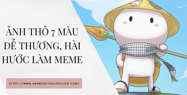 100+ Avatar Thỏ Bảy Màu Cực Cute Cho Năm 2026