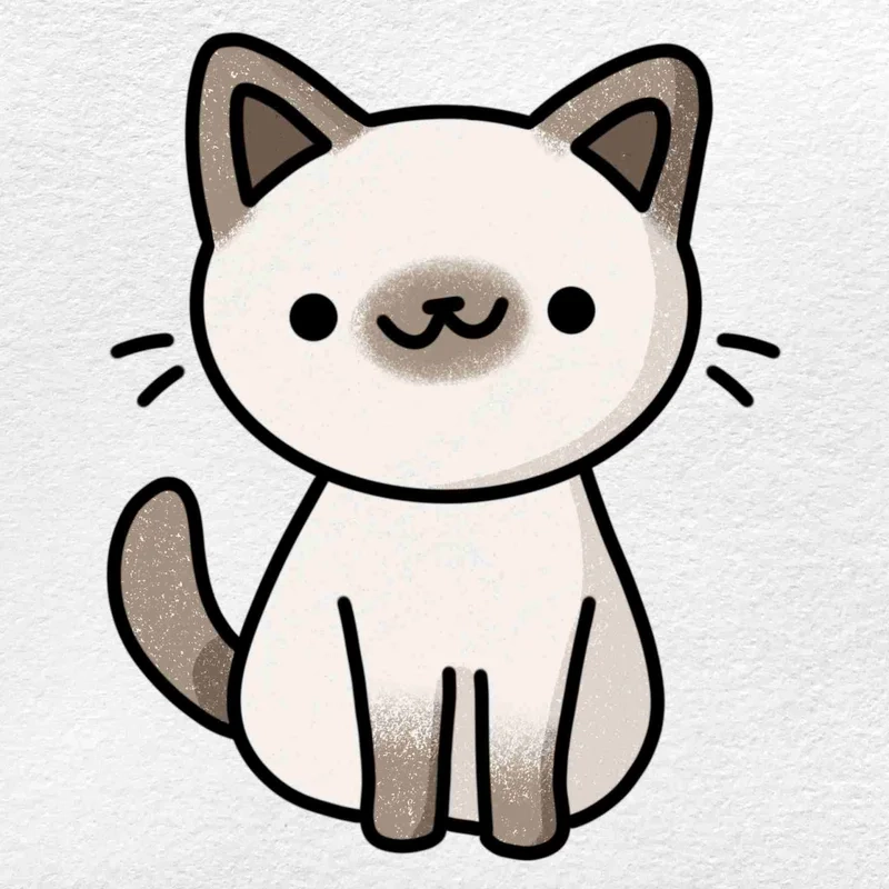 Ai còn cưỡng lại nổi sự dễ thương của hình ảnh con mèo chibi
