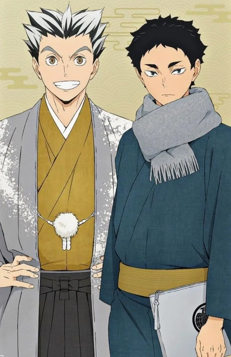 Akaashi and Bokuto luôn hỗ trợ nhau trong mọi trận đấu