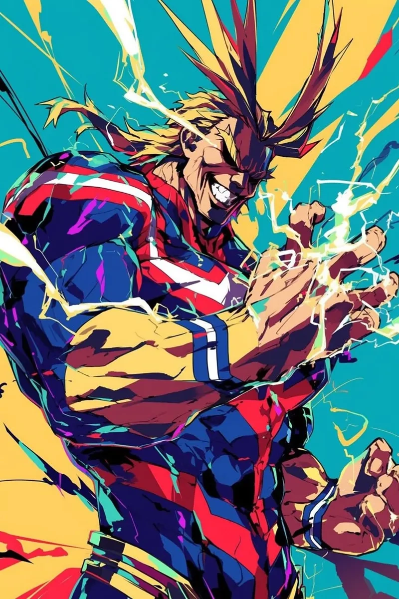 All Might Anime những khoảnh khắc đáng nhớ từ series yêu thích