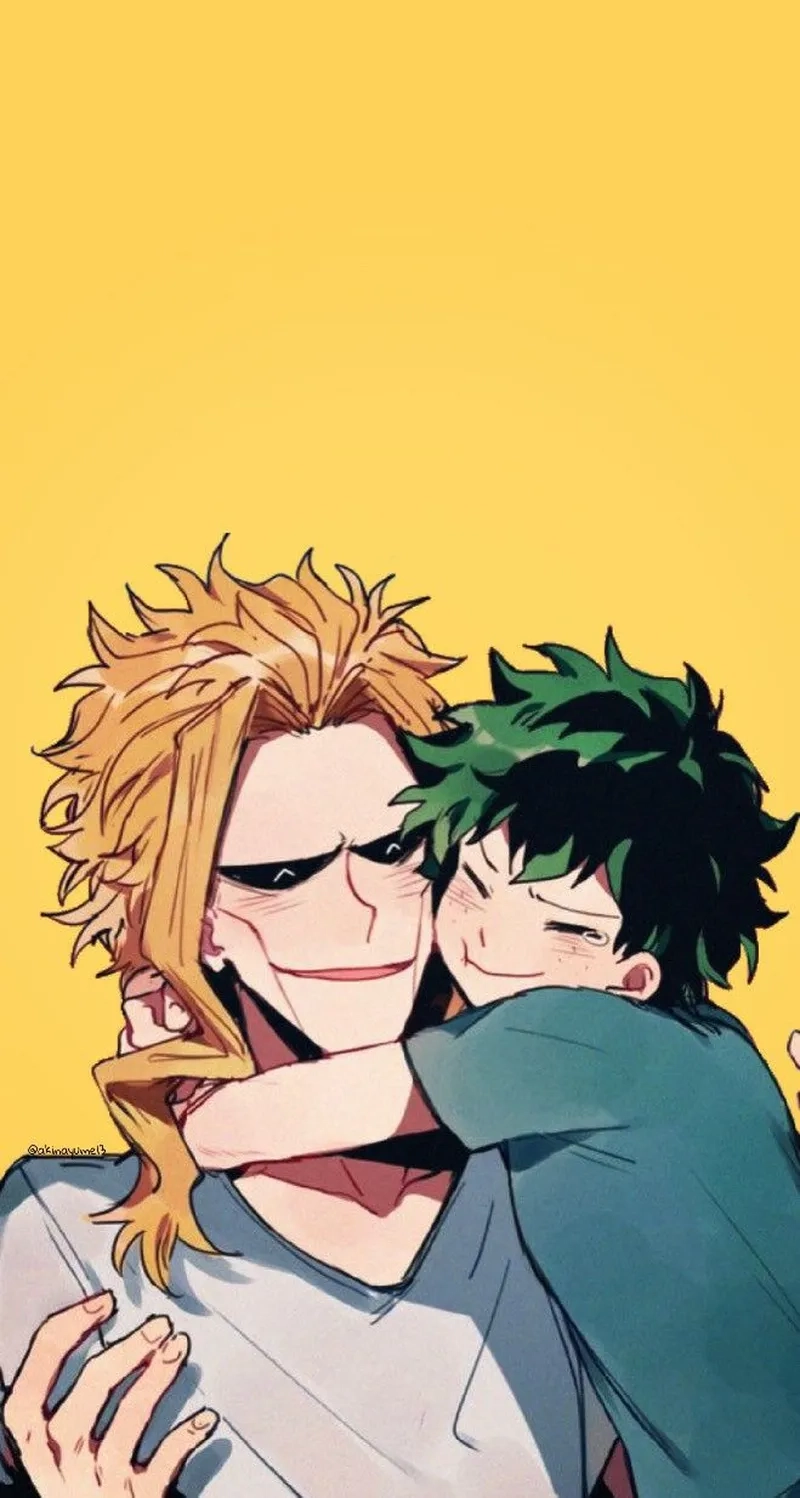All Might x Deku câu chuyện tình thầy trò đầy cảm động