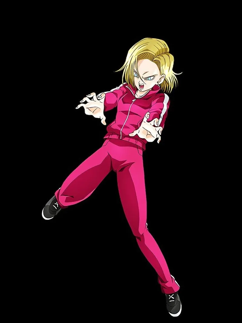 Android 18 image luôn thu hút sự chú ý nhờ vào sự mạnh mẽ và xinh đẹp