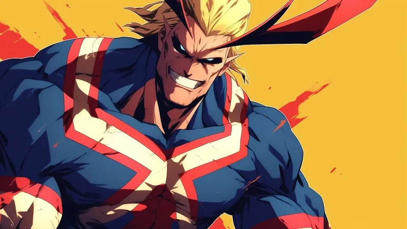 Ảnh All Might cực ngầu sẽ khiến bạn mê mẩn