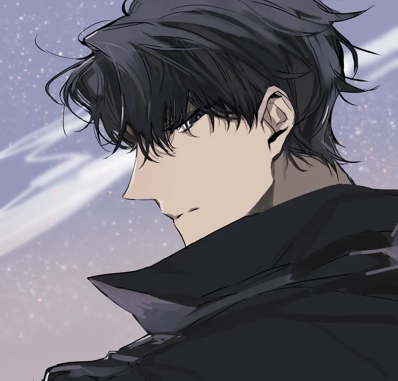 Ảnh anime nam buồn sâu lắng khí chất cuốn hút