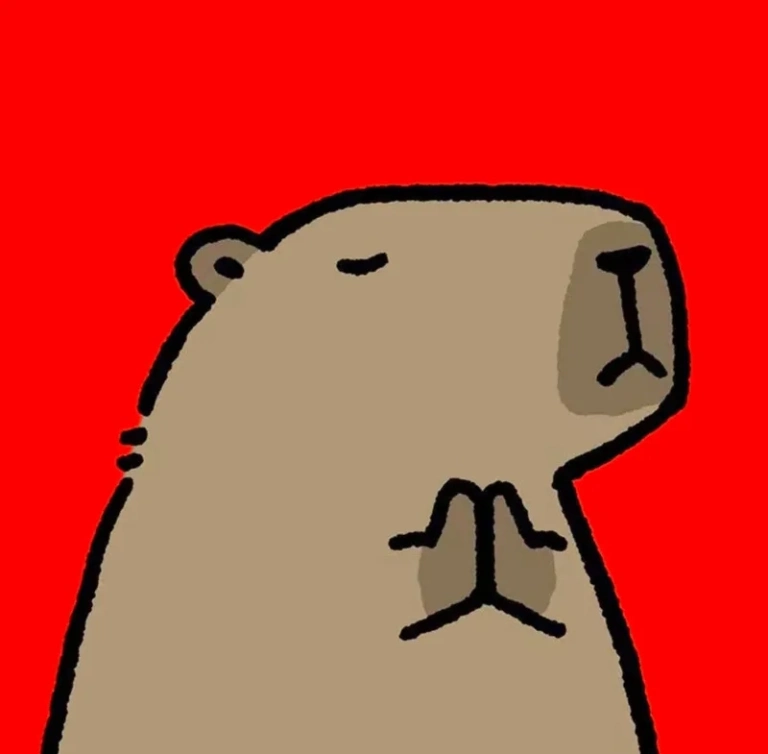 Ảnh capybara meme cute bùng nổ đáng yêu qua bộ ảnh mới