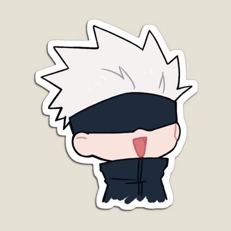 Ảnh động gojo chibi gif siêu lầy lội cực hài