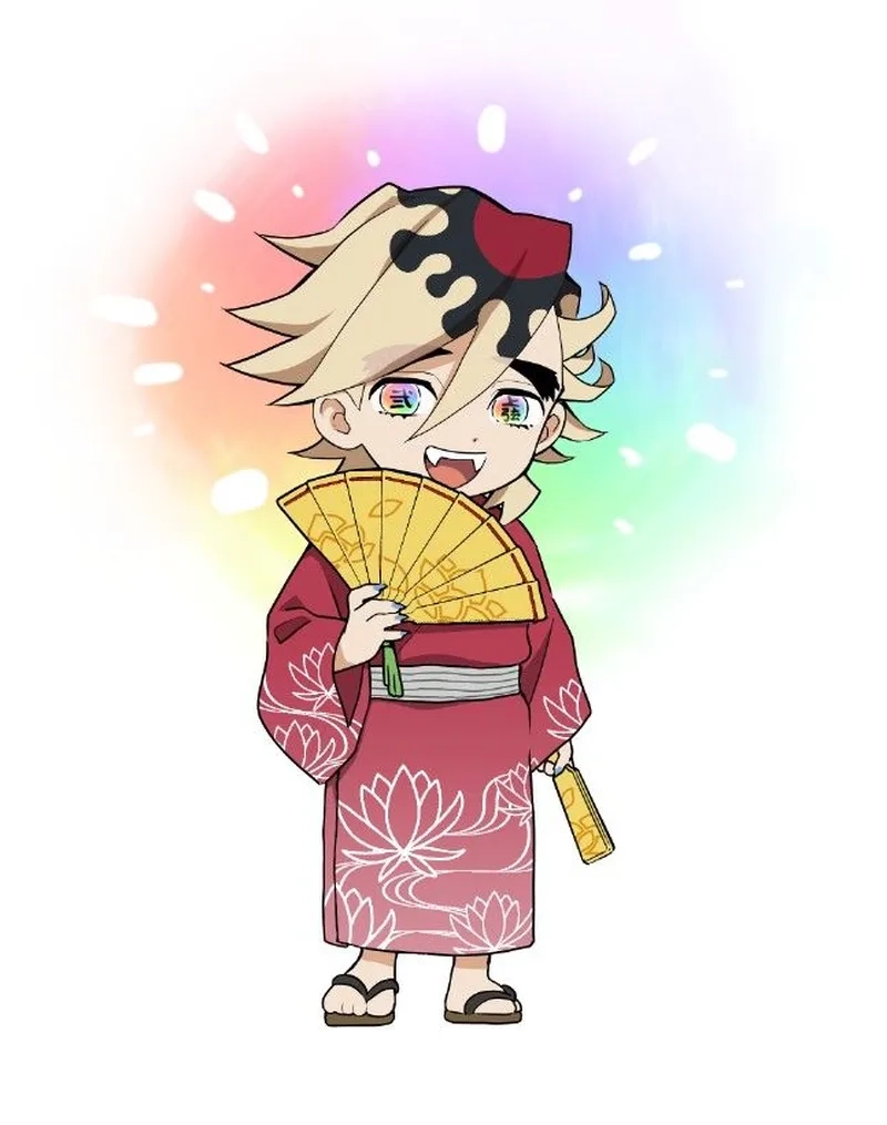 Ảnh Douma chibi dễ thương luôn làm người hâm mộ mê mẩn