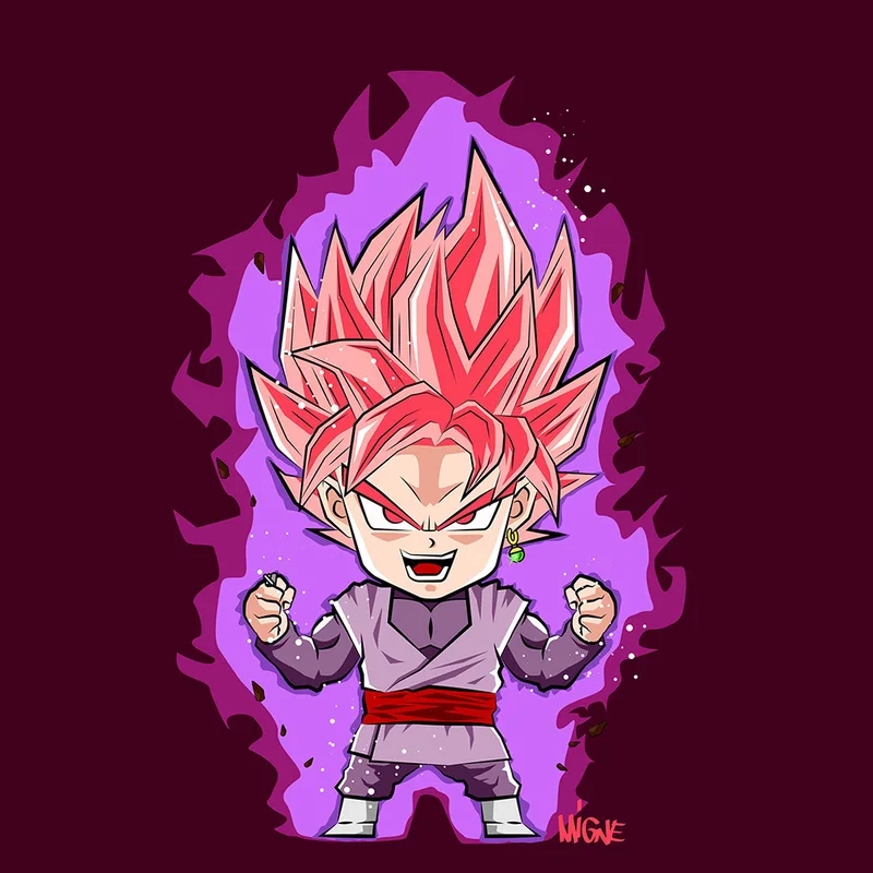 Ảnh goku chibi cute sẽ làm cho bạn không thể rời mắt