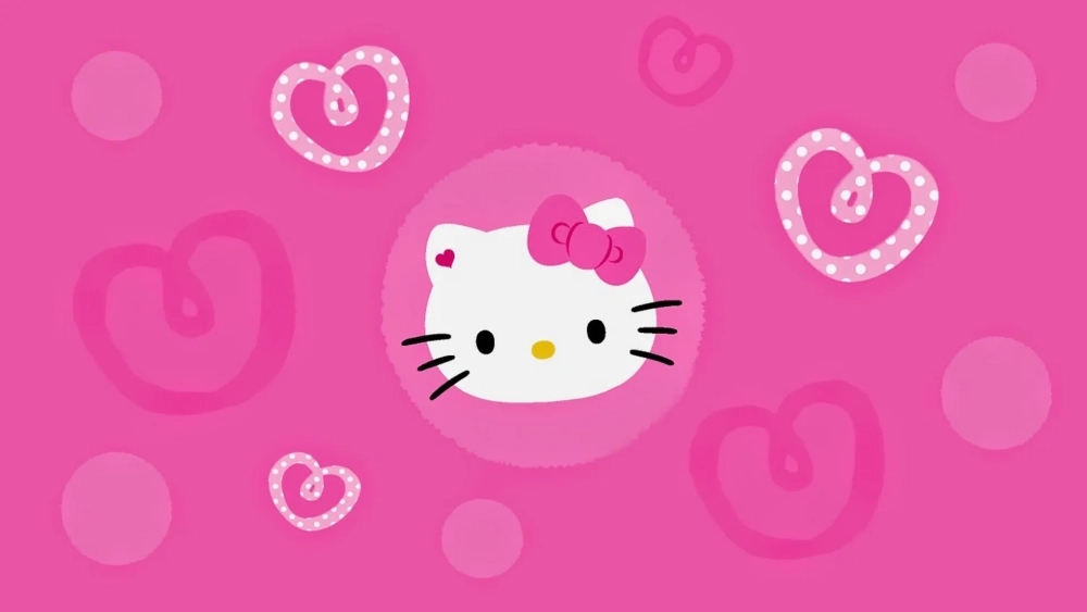 Ảnh Hello Kitty cute ngọt ngào cho ngày mới thêm vui vẻ