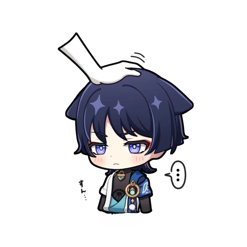 Ảnh hình wanderer chibi cực đáng yêu và phong cách