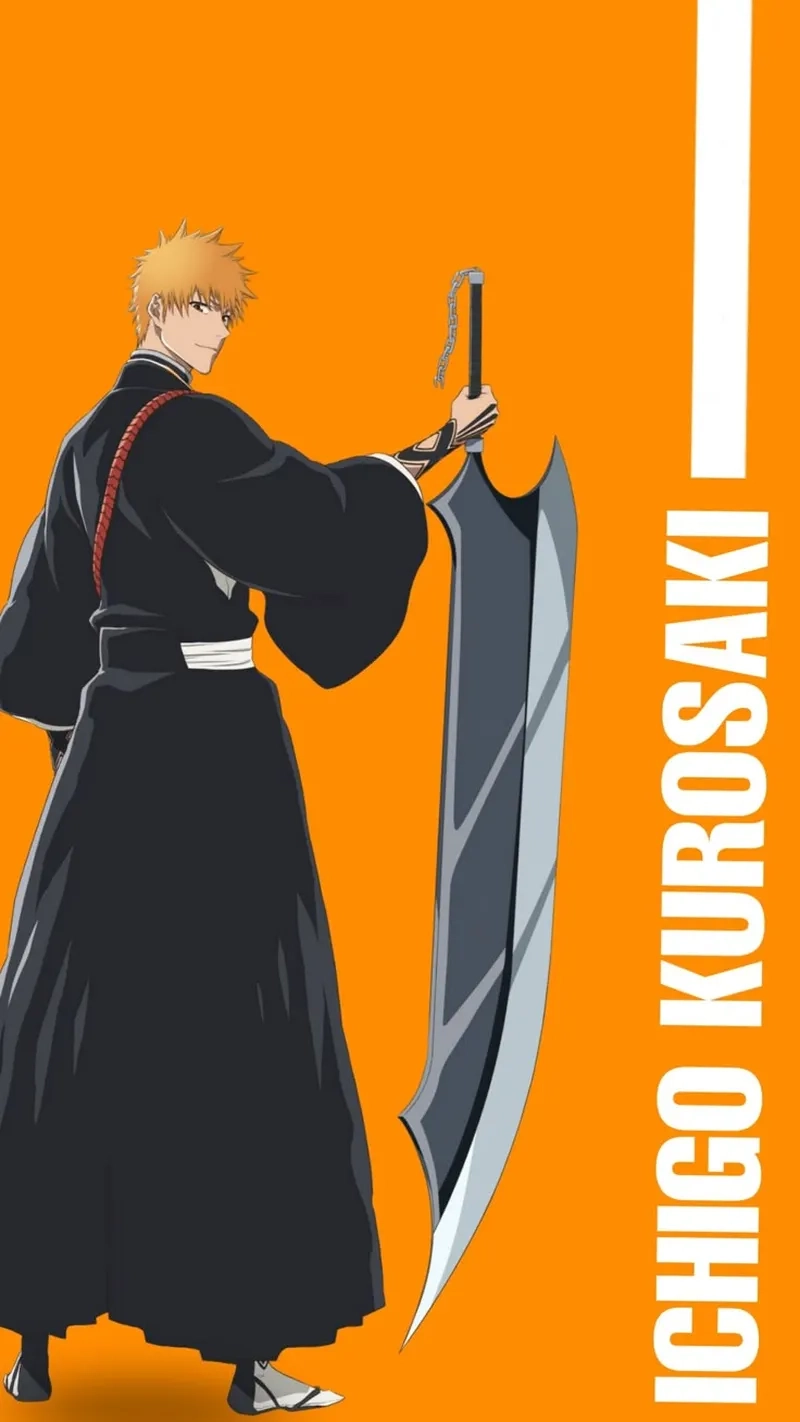 Ảnh Ichigo Kurosaki đầy mạnh mẽ trong các trận đấu kịch tính