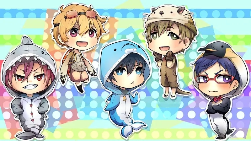 Ảnh nền chibi cute ngộ nghĩnh đáng yêu