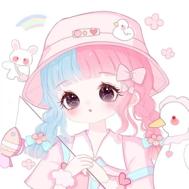 Ảnh nền chibi đẹp dễ thương tinh tế