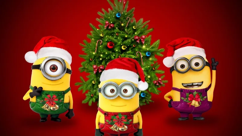 Ảnh noel 4k tạo cảm giác lung linh và ấn tượng.