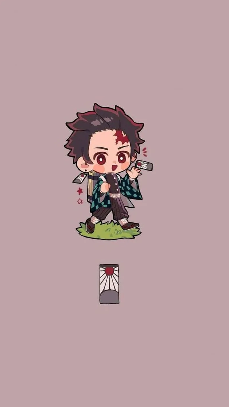 Ảnh tanjiro chibi đẹp và sống động cho bạn lựa chọn