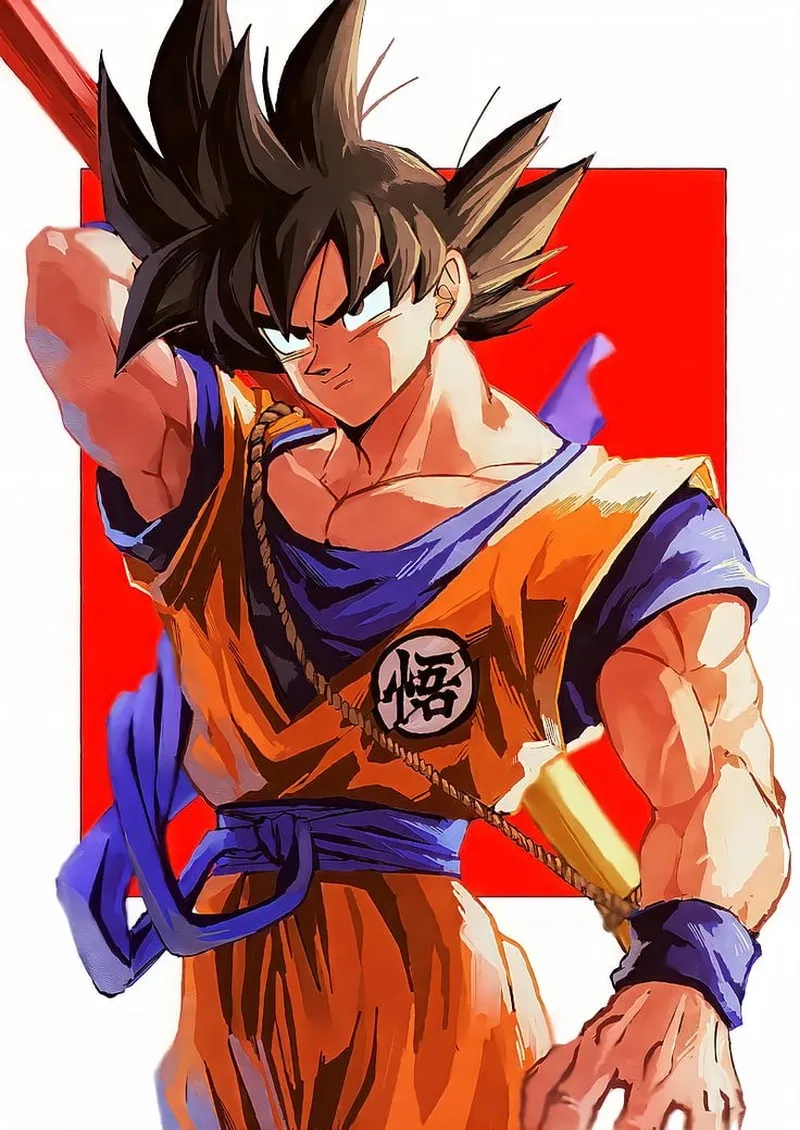 Anime Goku sẽ làm bạn phải thán phục với sức mạnh phi thường