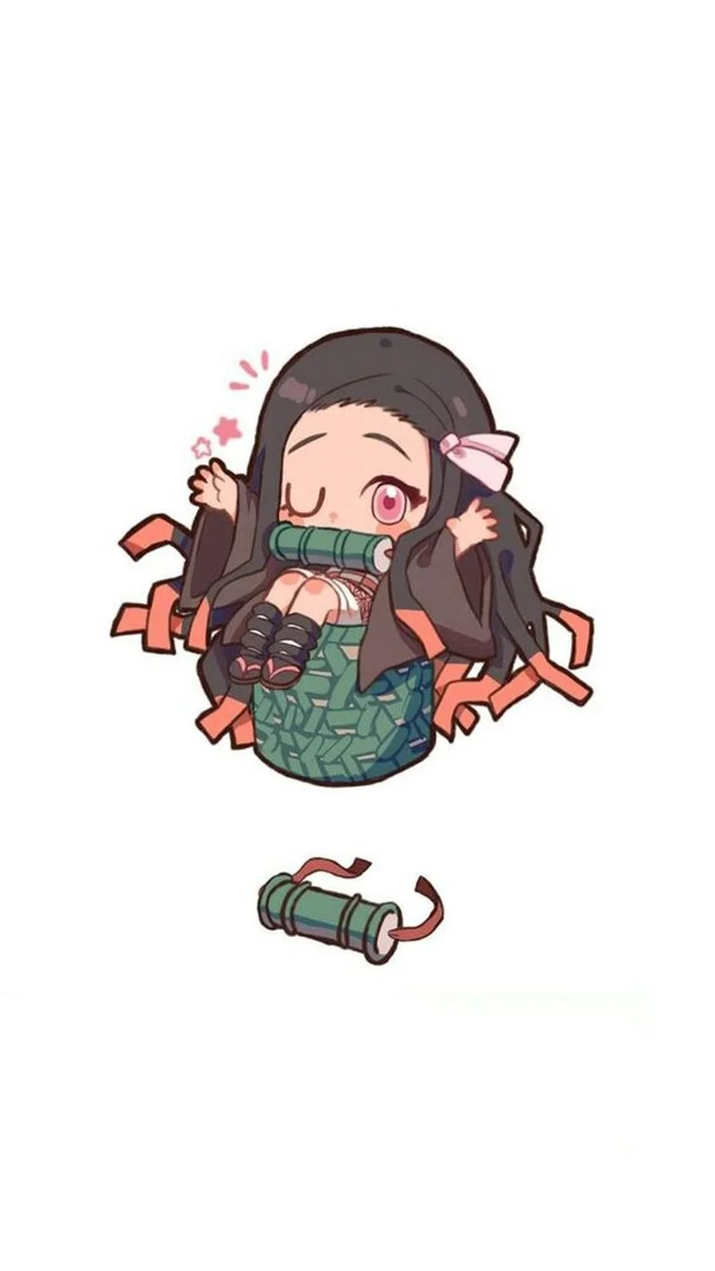 Anime kawaii nezuko chibi là hình ảnh dễ thương bạn không thể bỏ qua