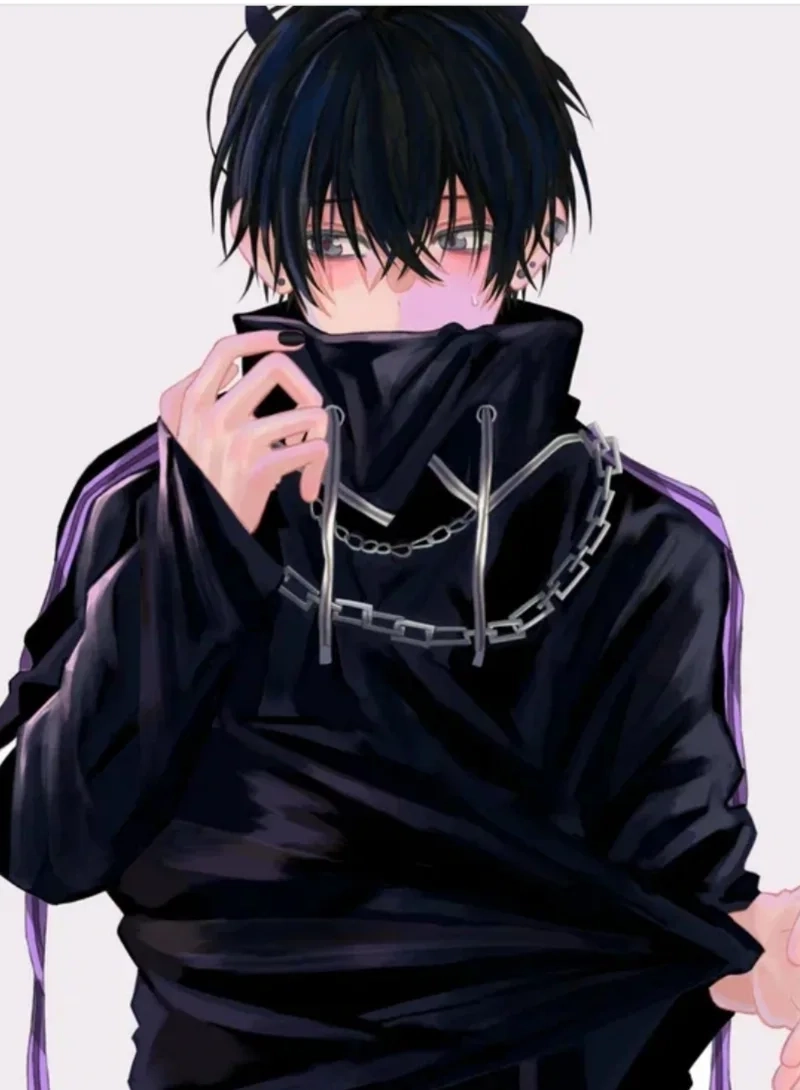 Avatar ảnh anime nam ngầu phong cách chất