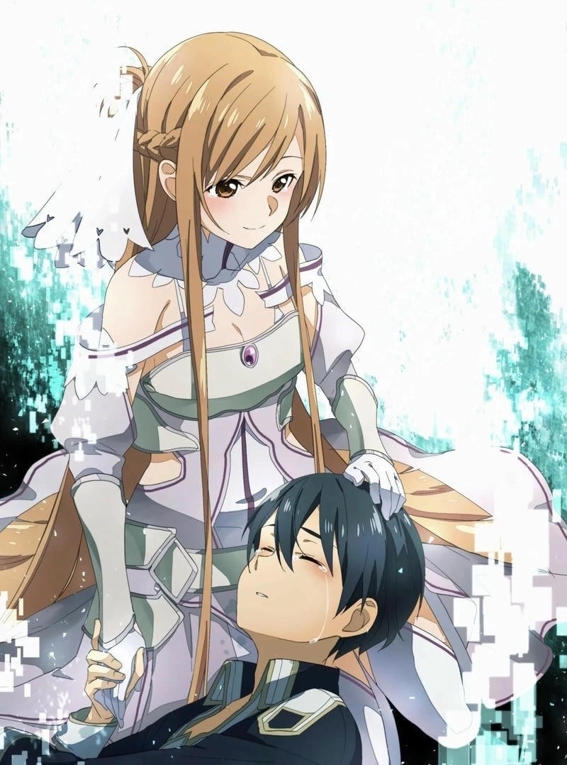 Avatar ảnh đôi kirito và asuna dùng làm cặp