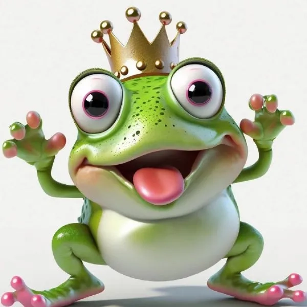 Avatar đôi con ếch mang cảm giác dễ thương và gắn kết.