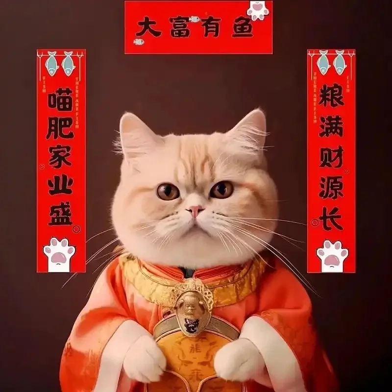 Avatar đón Tết meme mèo là bức ảnh lan tỏa năng lượng tích cực