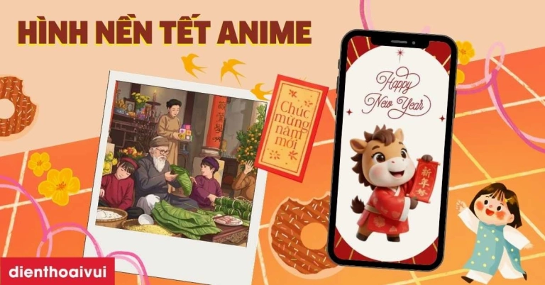 Avatar Tết Anime: BST Hình Nền Đẹp Nhất Cho Năm 2026