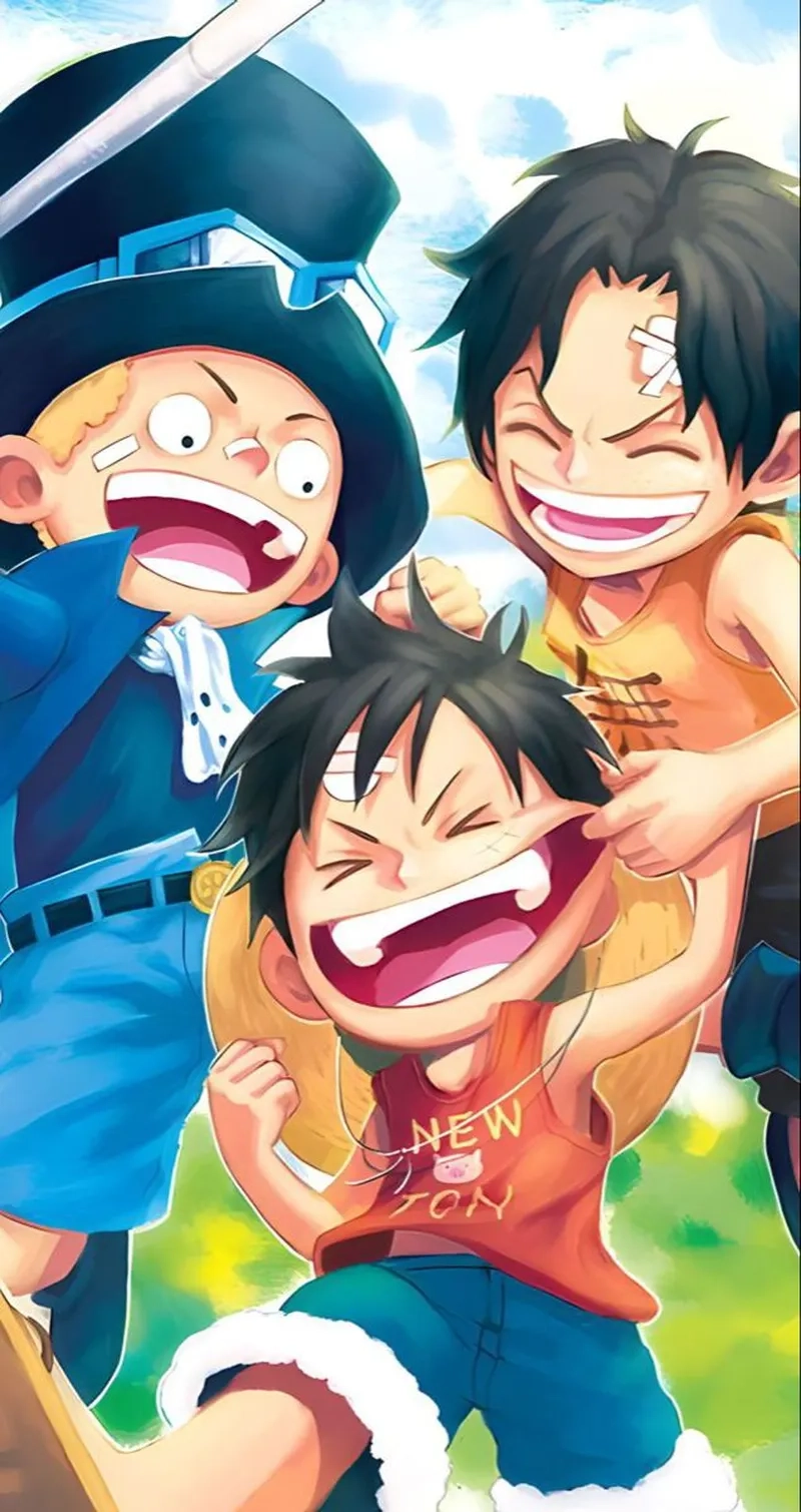 Ba người anh em Luffy và Sabo và Ace cùng nhau vượt qua thử thách