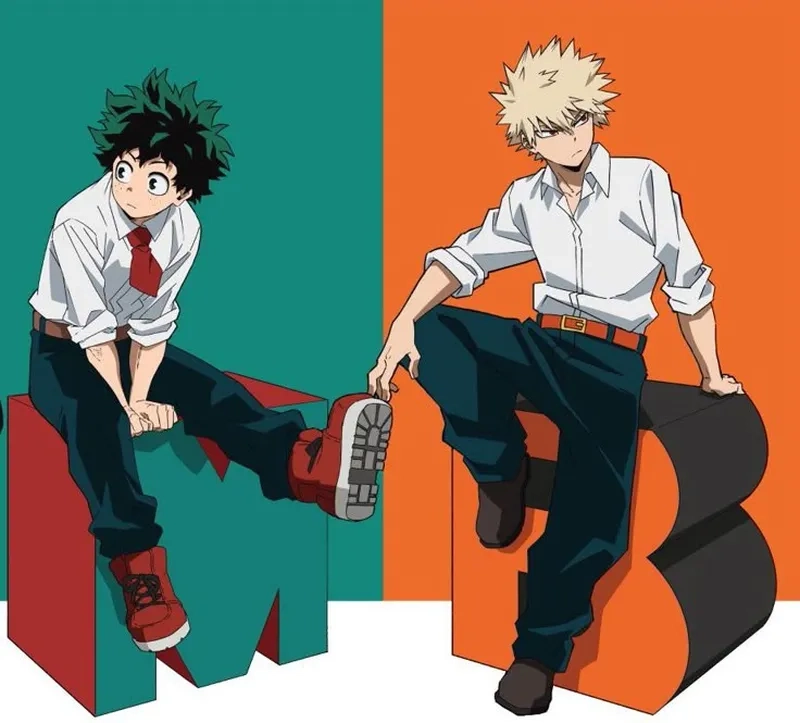 Bakugo Deku thể hiện những khoảnh khắc đầy sức mạnh và tình bạn