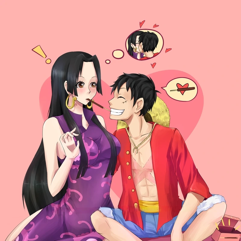 Bạn có tin Luffy yêu Boa là thật không