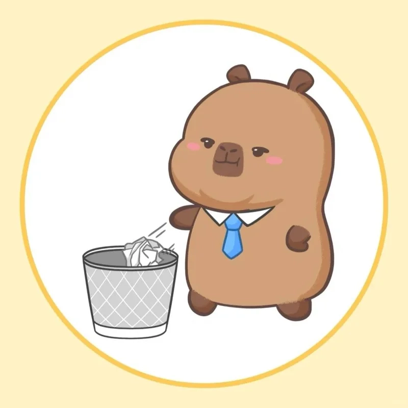 Bạn đã thấy hình capybara chibi cute chưa