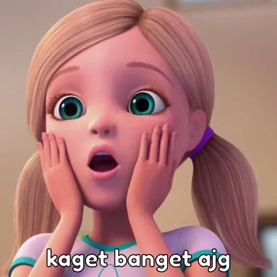 Barbie meme gif sống động và hài hước, cực hợp để chia sẻ