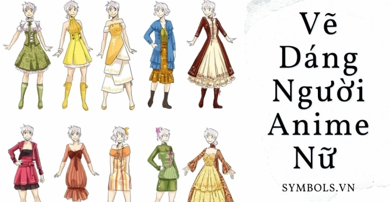 Bí quyết vẽ dáng người anime thu hút cho người mới bắt đầu