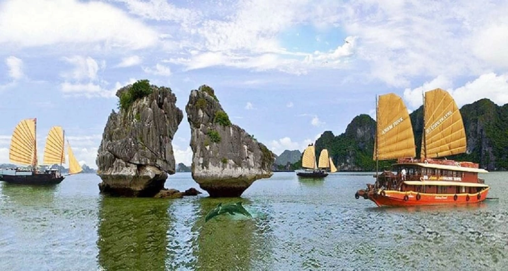 Biểu tượng hòn trống mái tình yêu vĩnh cửu