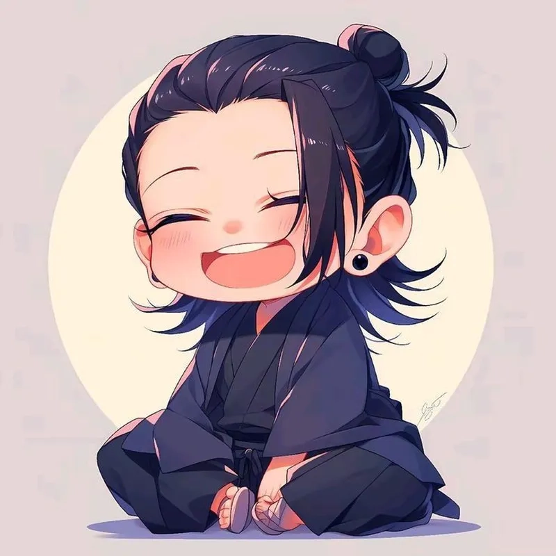 Bộ ảnh Geto chibi cute siêu xinh cho tín đồ chibi