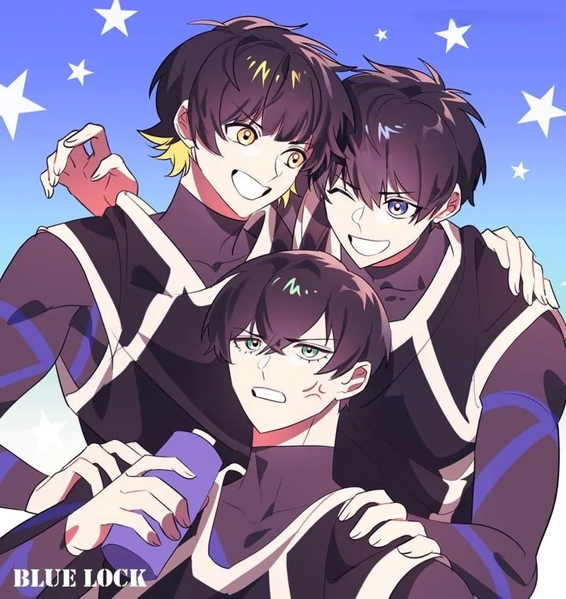 Bộ ba Rin x Bachira x Isagi làm bùng nổ cộng đồng fan