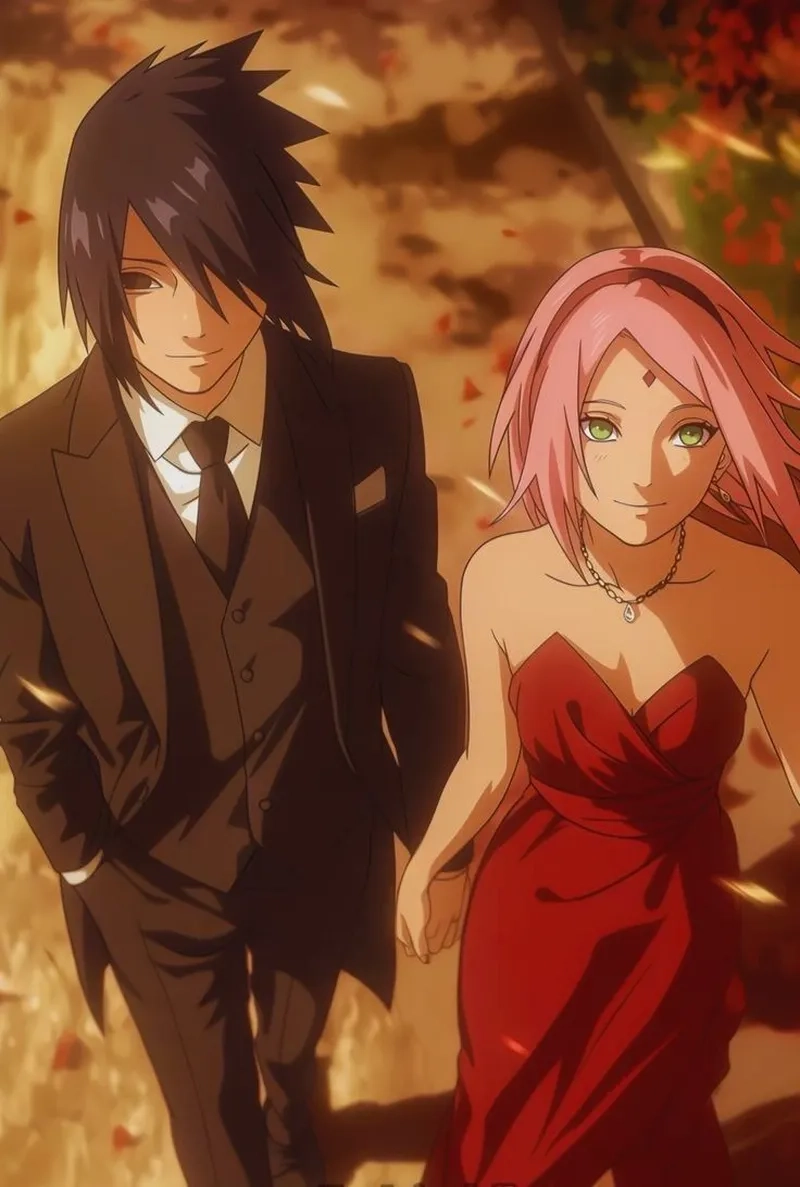 Bộ ba Sakura Sasuke Sakura gây sốt cộng đồng fan