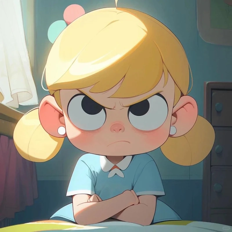 Bộ chibi giận hình vẽ đẹp cho bạn tham khảo
