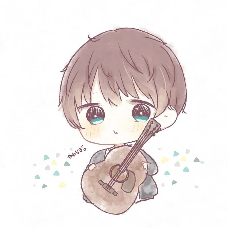 Bộ chibi thôi nôi bé trai ngọt ngào cho ngày đặc biệt
