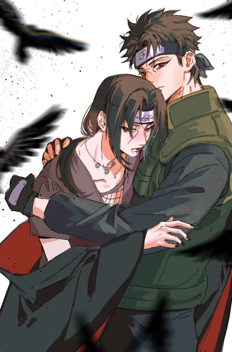 Bộ đôi huyền thoại Itachi x Shisui gây chấn động làng Lá