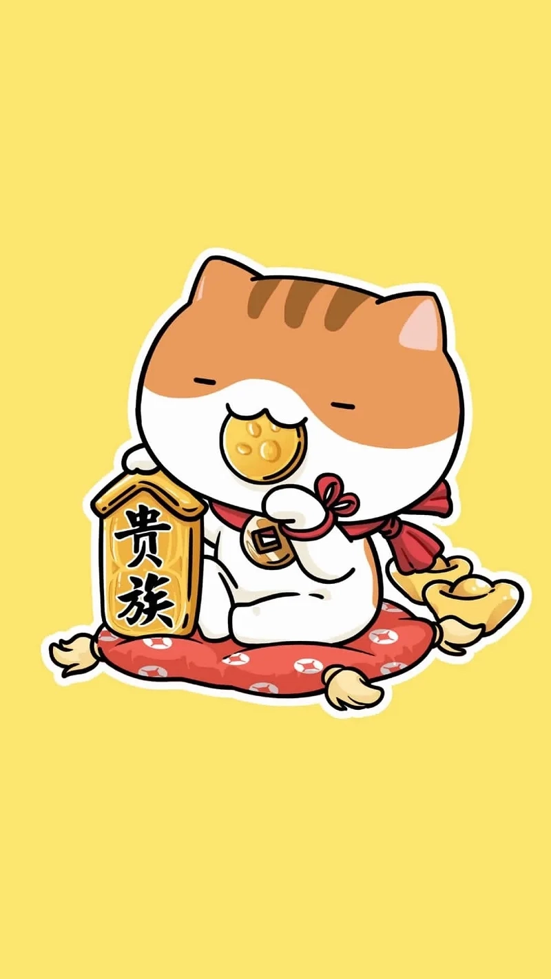 Bộ hình mèo cute chibi khiến trái tim tan chảy