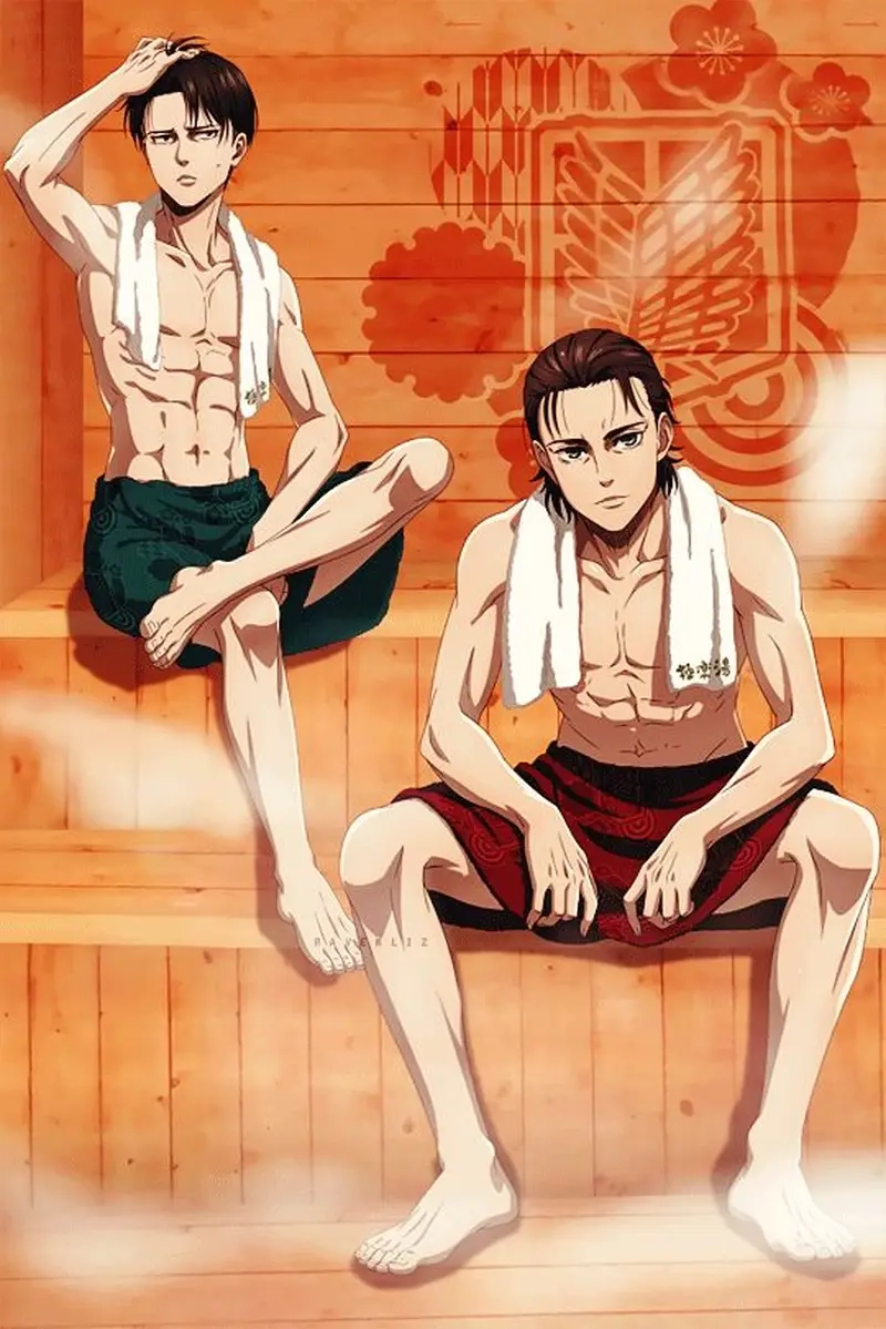 Bộ Levi x Eren truyện tranh đẹp đến từng khung hình
