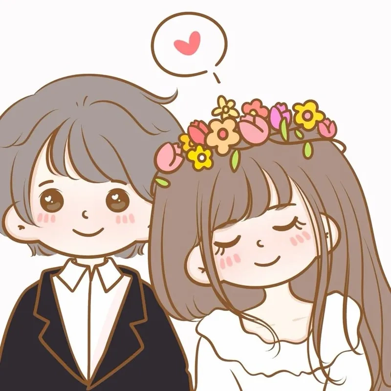 Bộ sưu tập chibi đôi cute dành cho các cặp đôi