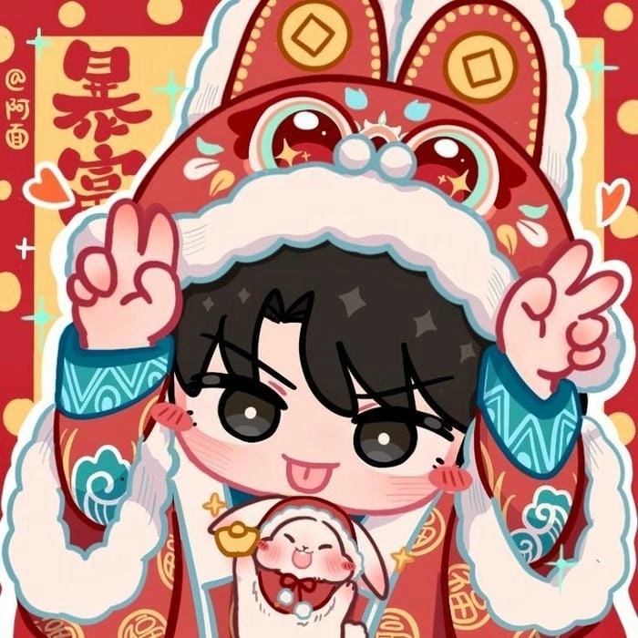 Bộ sưu tập chibi tết cute cực dễ thương đang làm mưa làm gió dịp xuân này