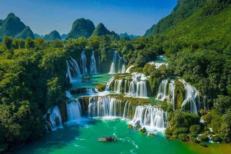 Bộ sưu tập hình ảnh thác dải yếm mộc châu đẹp ngất ngây