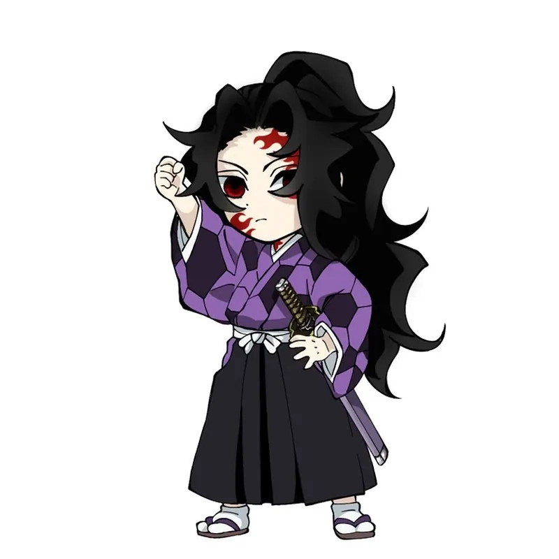 Bộ sưu tập Kokushibo chibi siêu dễ thương khiến ai cũng mê