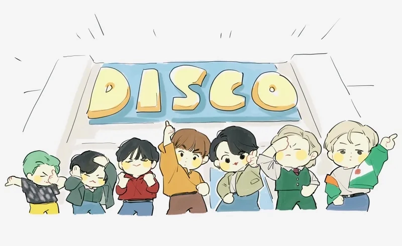 Bts chibi 3d mang lại cảm giác sống động cho người xem