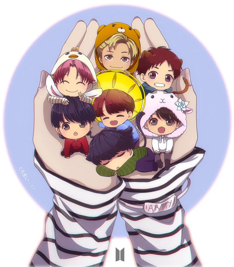 Bts chibi butter sẽ khiến bạn muốn sở hữu ngay lập tức