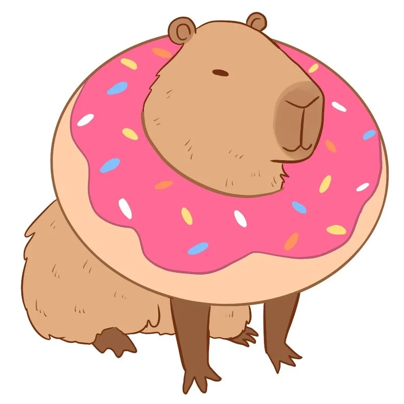 Bùng nổ sự đáng yêu với chibi cute hình nền capybara cute chibi