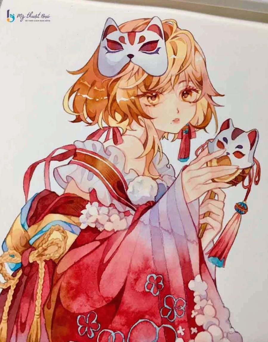 Các bước vẽ anime bằng bút chì