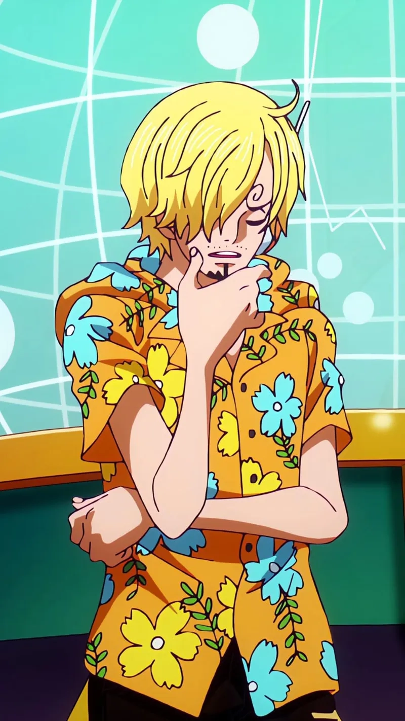 Các kiểu tóc nổi bật của Sanji hair